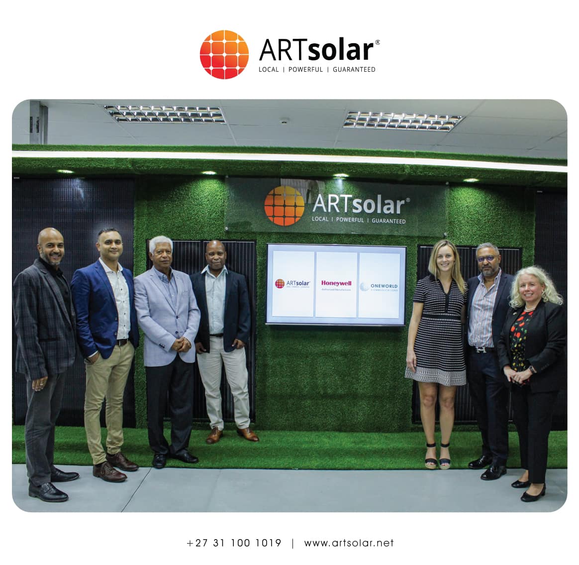 ARTsolar gains approval for authorised manufacturing facility for Honeywell Solar Panels